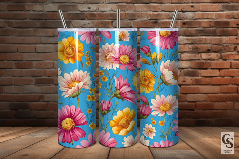 pink-and-teal-summer-watercolor-floral-pattern