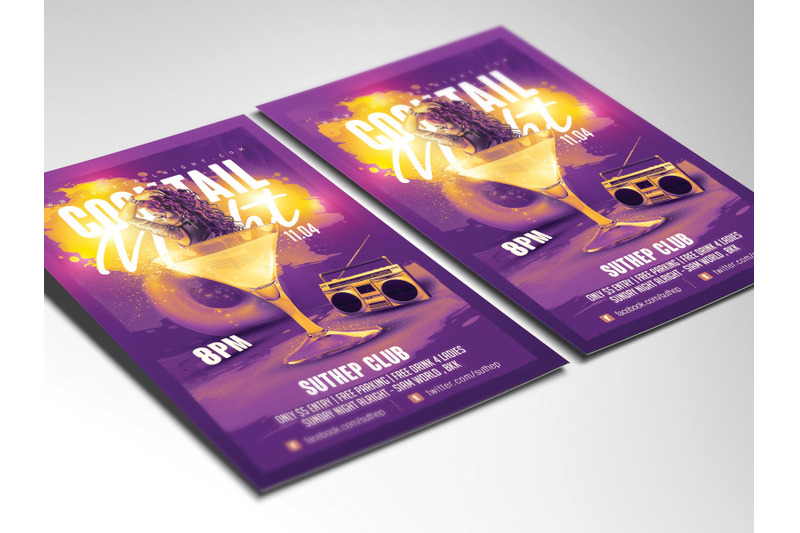 cocktail-night-party-flyer