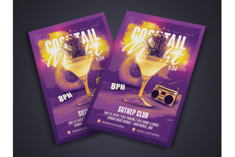 cocktail-night-party-flyer