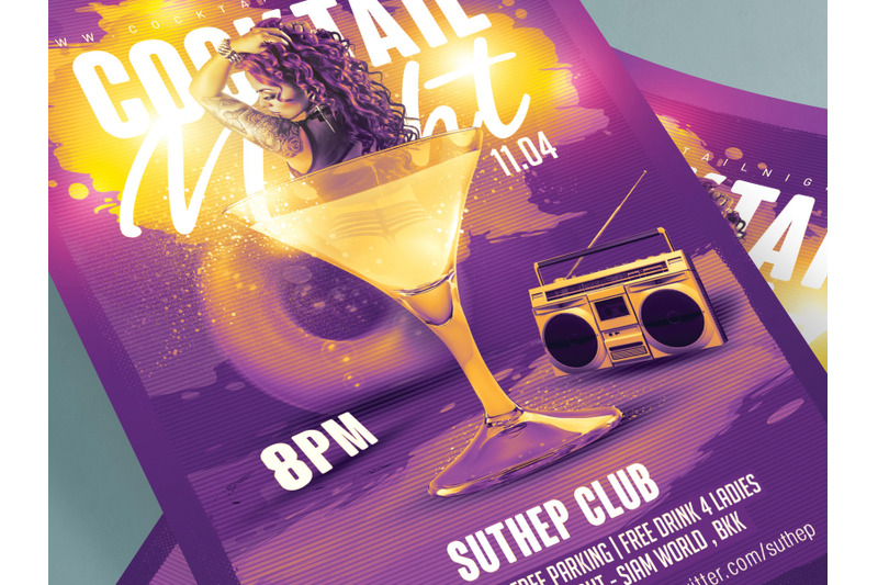 cocktail-night-party-flyer
