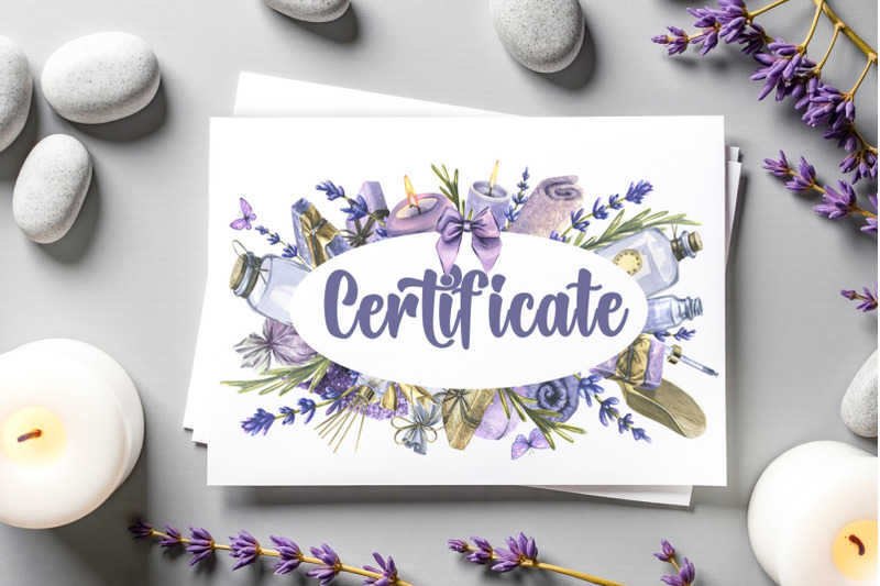 lavender-spa-watercolor-set