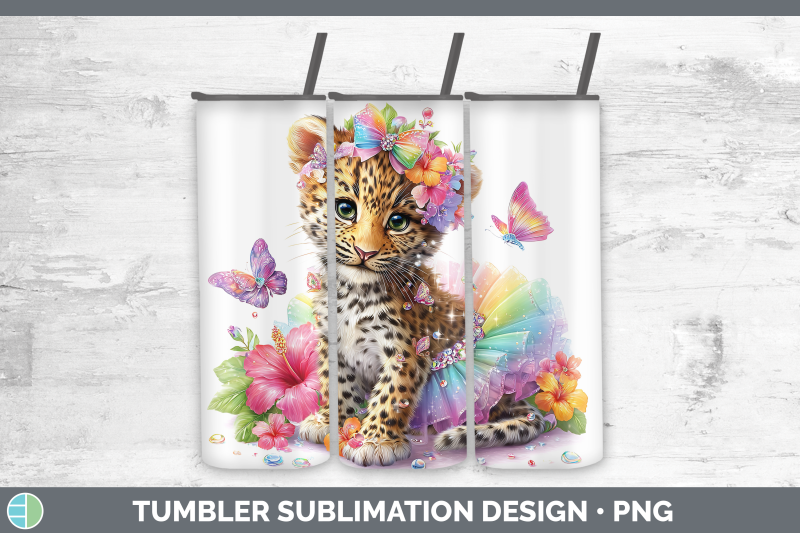 leopard-tumbler-wild-cats-rainbow-summer-sublimation-20-oz-s