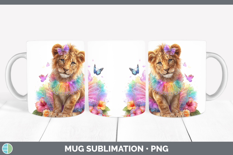 lion-mug-wrap-wild-cats-rainbow-summer-sublimation-coffee-cu