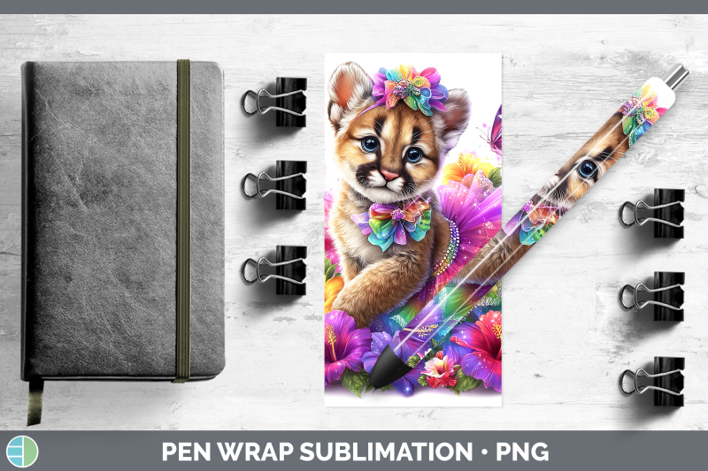 puma-concolor-pen-wrap-wild-cats-rainbow-summer-sublimation