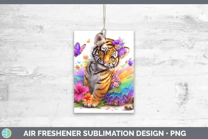 tiger-air-freshener-wild-cats-rainbow-summer-sublimation-car