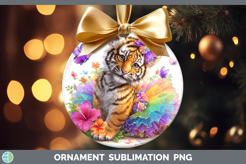 tiger-ornament-wild-cats-rainbow-summer-sublimation-bauble-d