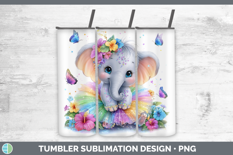 elephant-tumbler-safari-rainbow-summer-sublimation-20-oz-ski