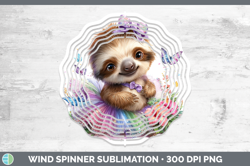 sloth-wind-spinner-safari-rainbow-summer-sublimation-spinner
