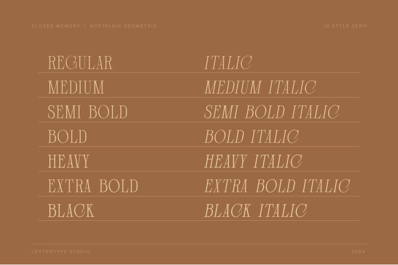 closed-memory-a-nostalgic-geometric-serif