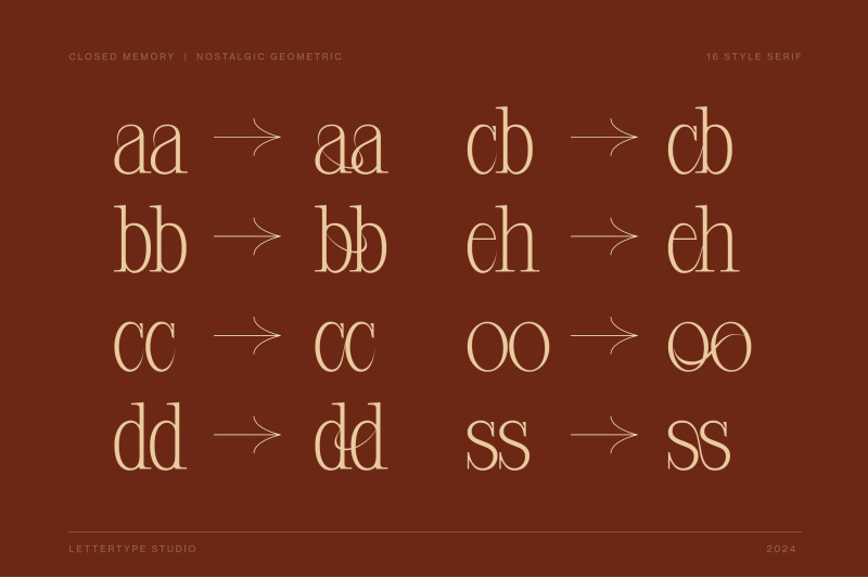 closed-memory-a-nostalgic-geometric-serif