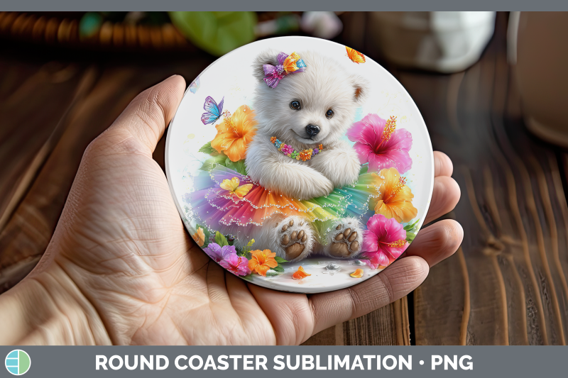 polar-bear-round-coaster-safari-rainbow-summer-sublimation-c