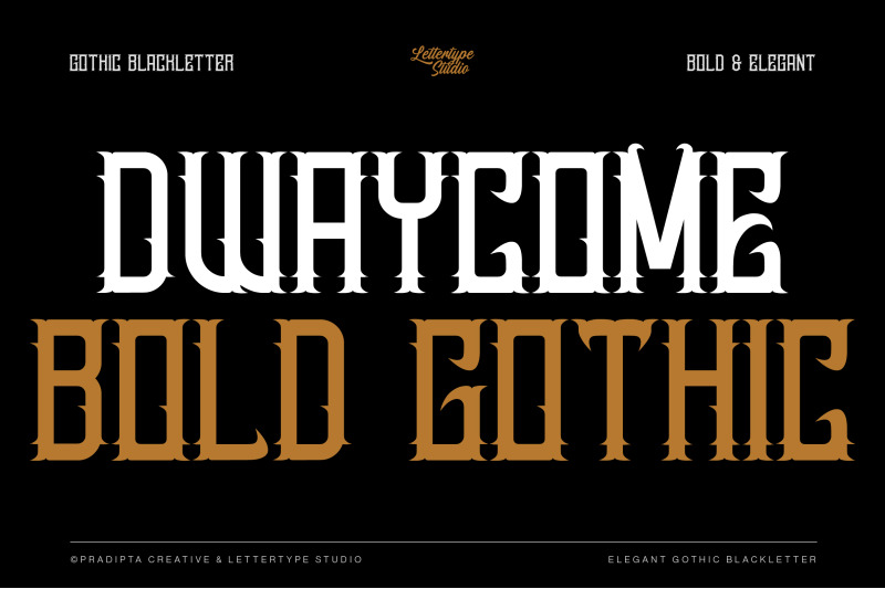 dwaycome-gothic-blackletter-display-fonts