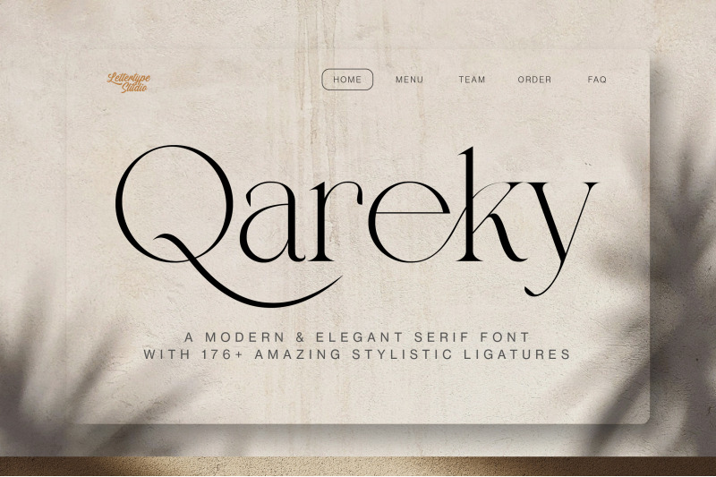 qareky-a-modern-amp-elegant-serif