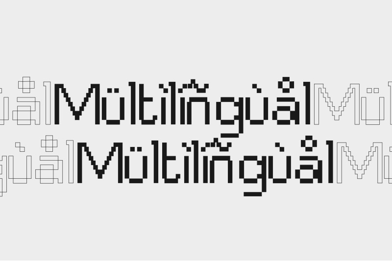 bitend-geometric-edgy-y2k-pixel-font