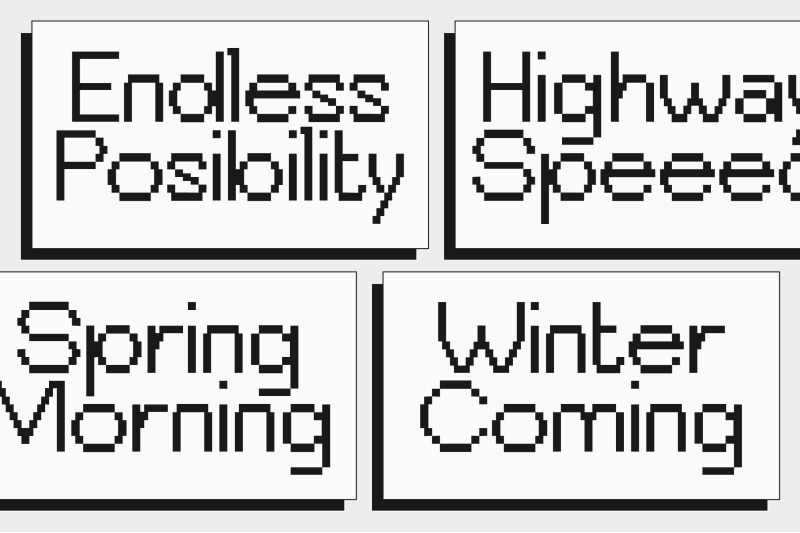 bitend-geometric-edgy-y2k-pixel-font