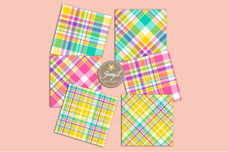 colorful-bright-plaids-digital-papers