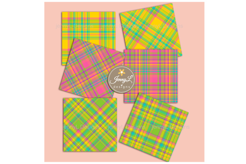 colorful-bright-plaids-digital-papers