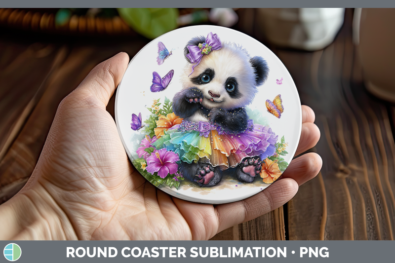 panda-bear-round-coaster-safari-rainbow-summer-sublimation-c