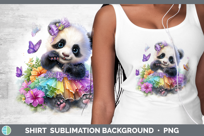 panda-bear-shirt-safari-rainbow-summer-sublimation-backgroun