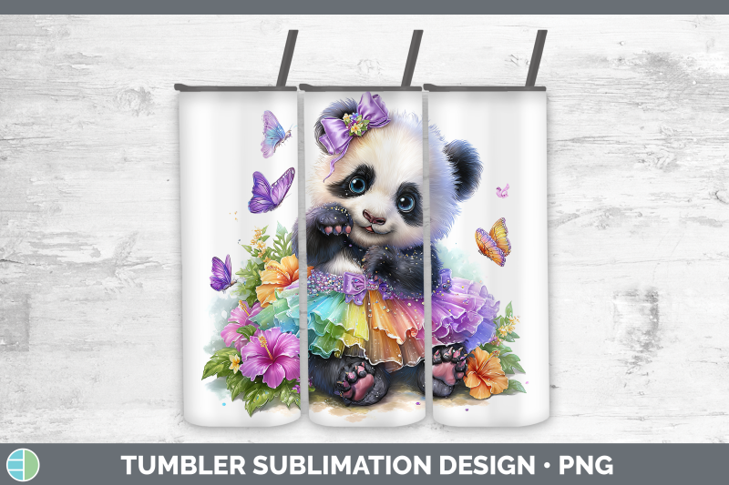 panda-bear-tumbler-safari-rainbow-summer-sublimation-20-oz-s