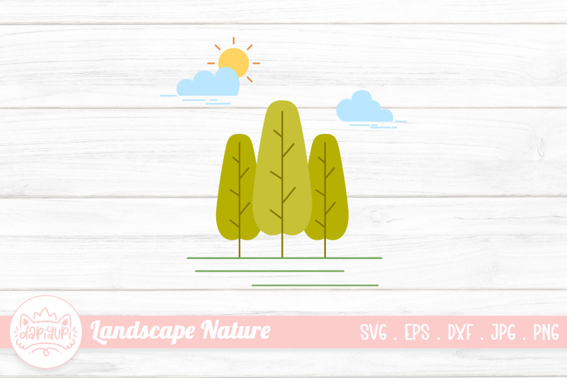 landscape-nature-flat-illustration-bundle