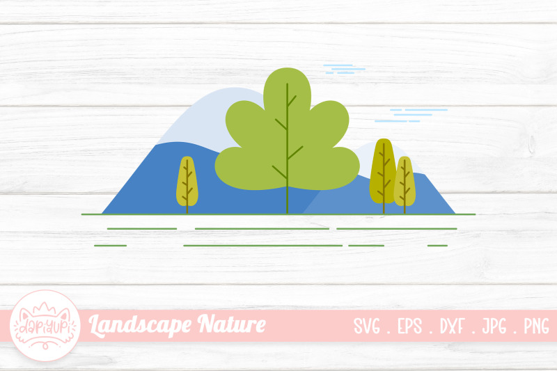 landscape-nature-flat-illustration-bundle
