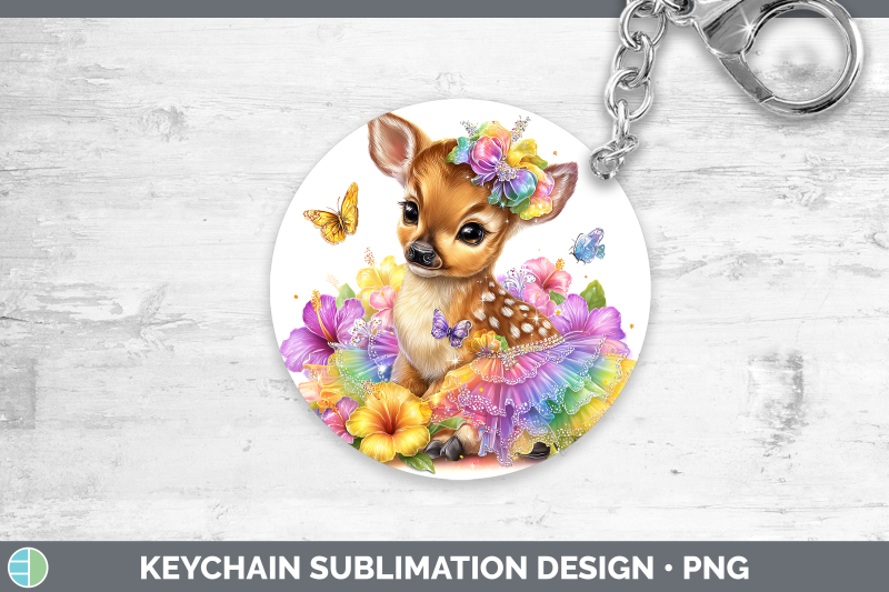 impala-keychain-safari-rainbow-summer-sublimation-keyring-de