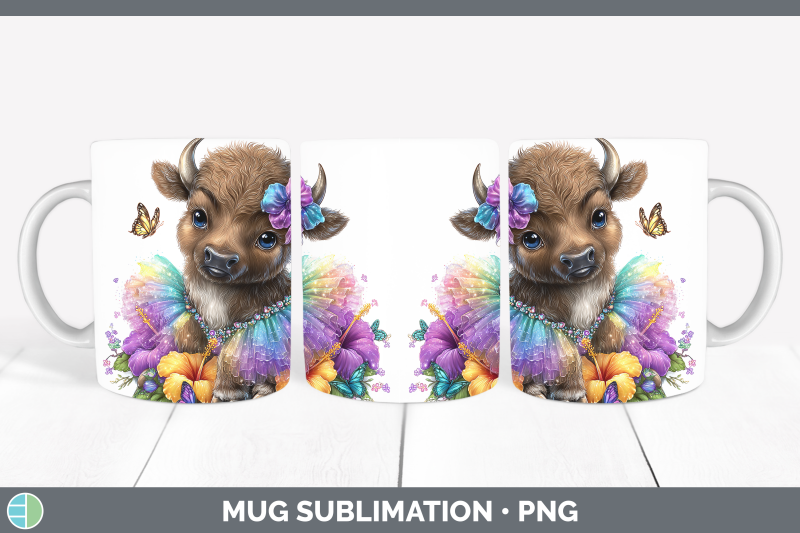 buffalo-mug-wrap-safari-rainbow-summer-sublimation-coffee-cu
