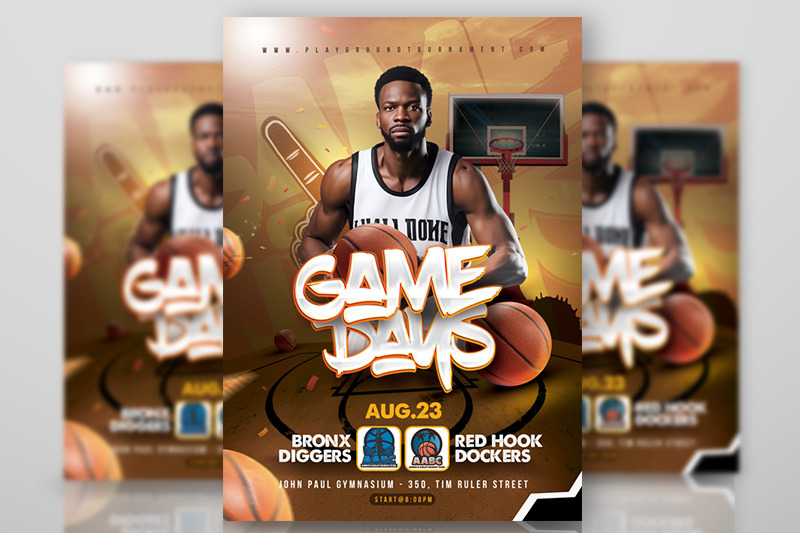 basketball-game-days-flyer