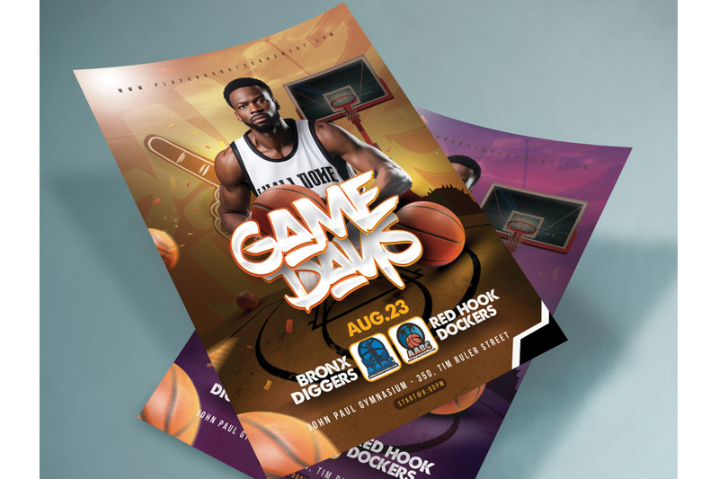 basketball-game-days-flyer
