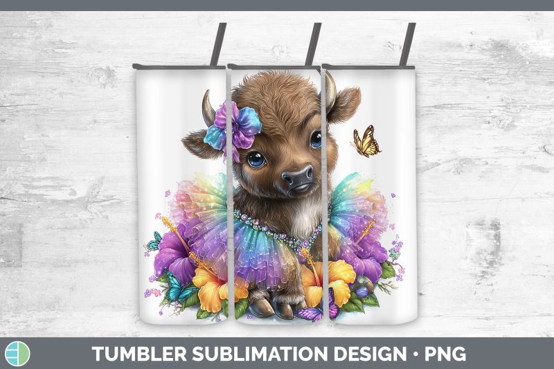 buffalo-tumbler-safari-rainbow-summer-sublimation-20-oz-skin