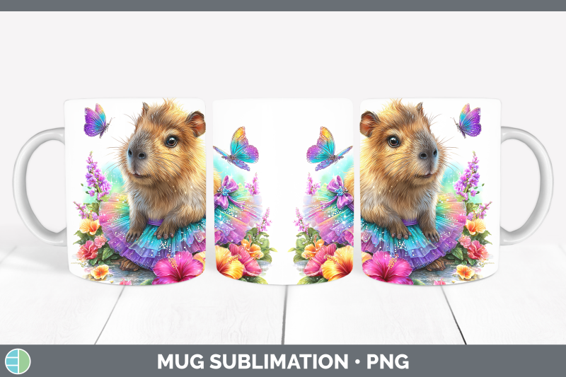 capybara-mug-wrap-safari-rainbow-summer-sublimation-coffee-c