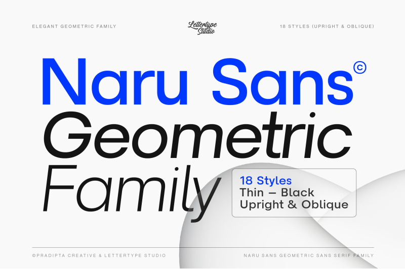 naru-sans-a-geometric-sans-family