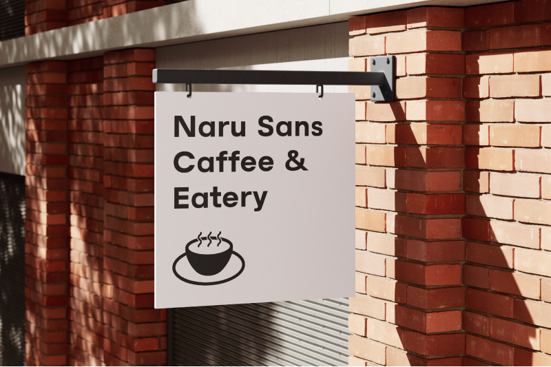 naru-sans-a-geometric-sans-family