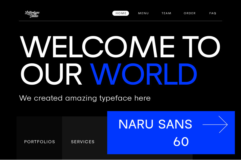 naru-sans-a-geometric-sans-family