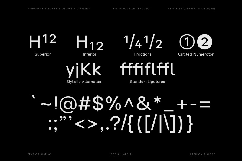 naru-sans-a-geometric-sans-family