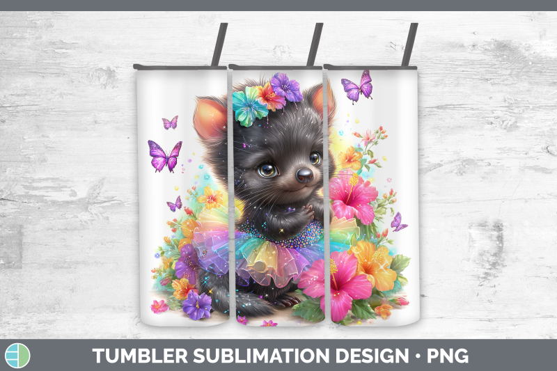 tasmanian-devil-tumbler-safari-rainbow-summer-sublimation-20