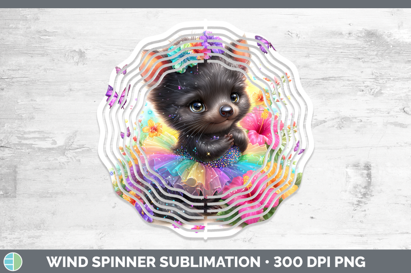 tasmanian-devil-wind-spinner-safari-rainbow-summer-sublimati