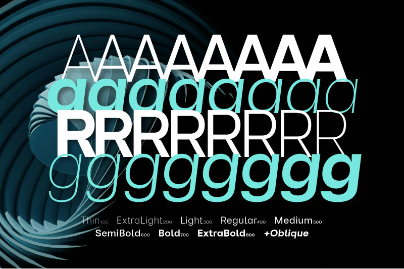 reflow-sans-a-geometric-sans-family