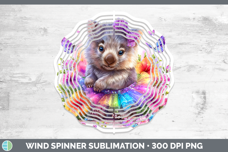 wombat-wind-spinner-safari-rainbow-summer-sublimation-spinne