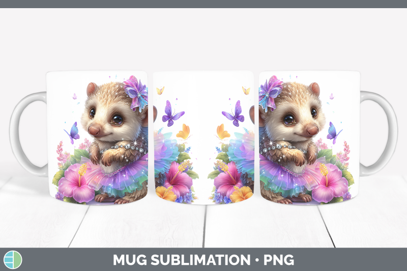 pangolin-mug-wrap-safari-rainbow-summer-sublimation-coffee-c