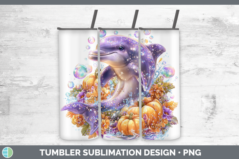 dolphin-tumbler-sea-halloween-sublimation-20-oz-skinny-tumbl