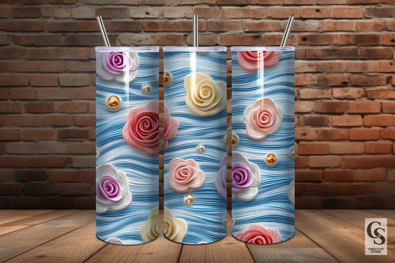 3d-pastel-beaded-roses-seamless-pattern