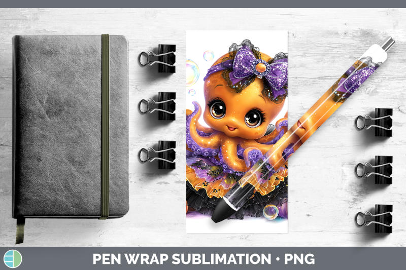 octopus-pen-wrap-sea-halloween-sublimation-pen-designs