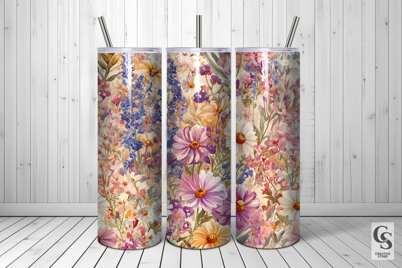 watercolor-wildflowers-seamless-patternd