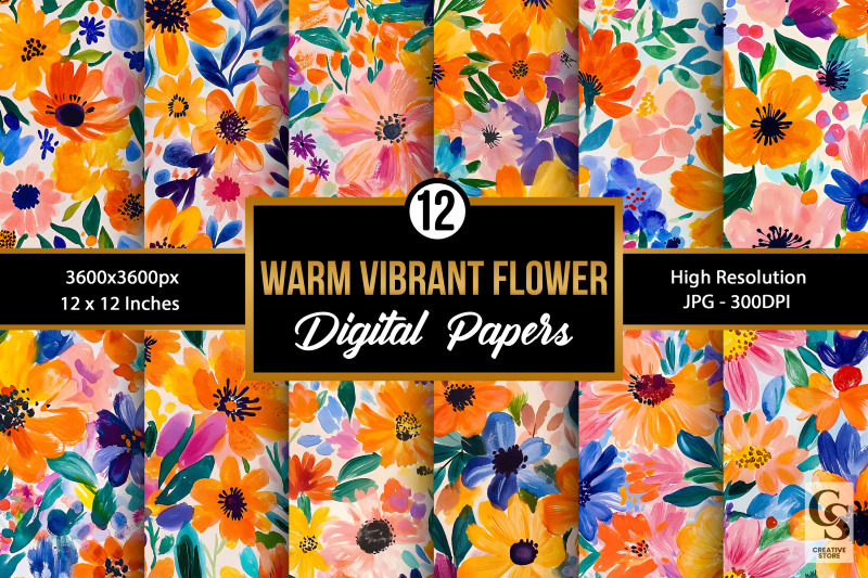 warm-watercolor-fall-floral-seamless-pattern