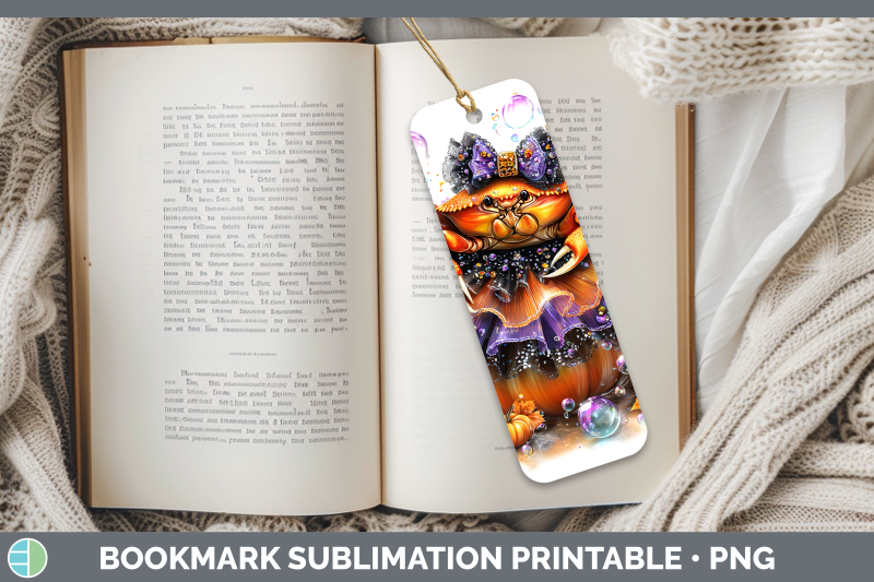crab-bookmark-sea-halloween-sublimation-printable-designs