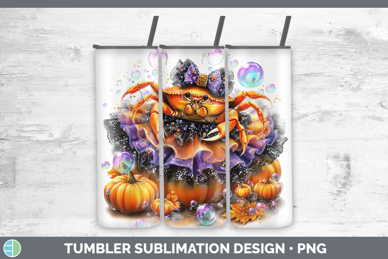 crab-tumbler-sea-halloween-sublimation-20-oz-skinny-tumbler