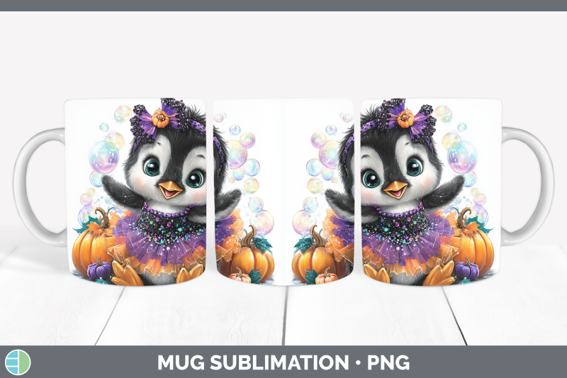 penguin-mug-wrap-sea-halloween-sublimation-coffee-cup-design