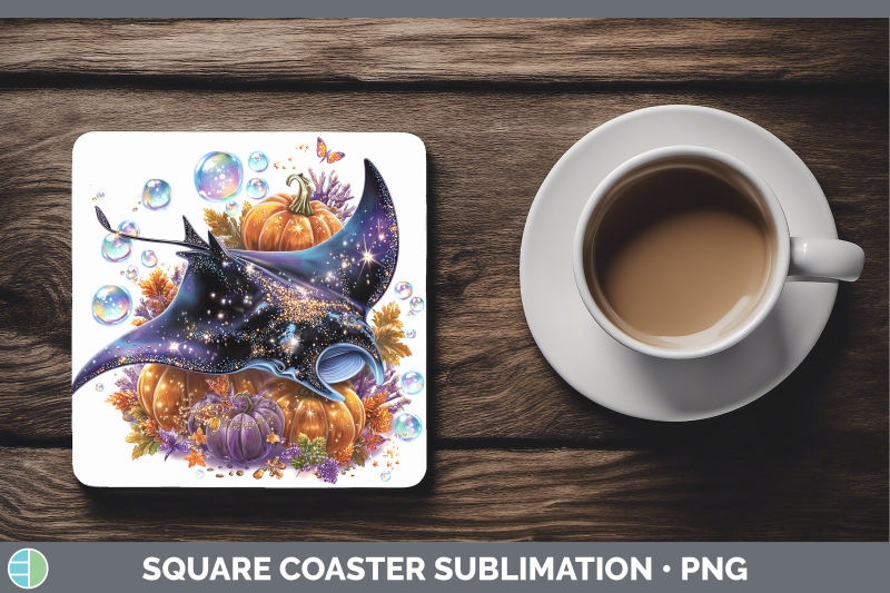 manta-ray-square-coaster-sea-halloween-sublimation-drink-mat